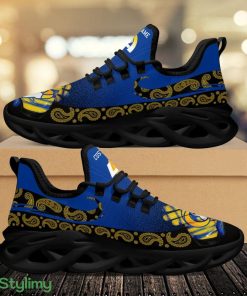 Los Angeles Rams Logo Pattern Custom Name 3D Max Soul Sneaker Shoes - Los Angeles Rams Logo Pattern Custom Name 3D Max Soul Sneaker Shoes_4