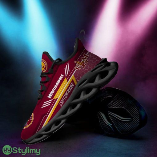 Louisiana Monroe Warhawks Logo Custom Name Pattern 3D Max Soul Sneaker Shoes