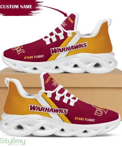 Louisiana Monroe Warhawks Logo Pattern Custom Name 3D Max Soul Sneaker Shoes - Louisiana Monroe Warhawks Logo Pattern Custom Name 3D Max Soul Sneaker Shoes_2