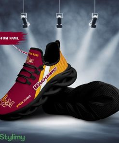 Louisiana Monroe Warhawks Logo Pattern Custom Name 3D Max Soul Sneaker Shoes - Louisiana Monroe Warhawks Logo Pattern Custom Name 3D Max Soul Sneaker Shoes_4