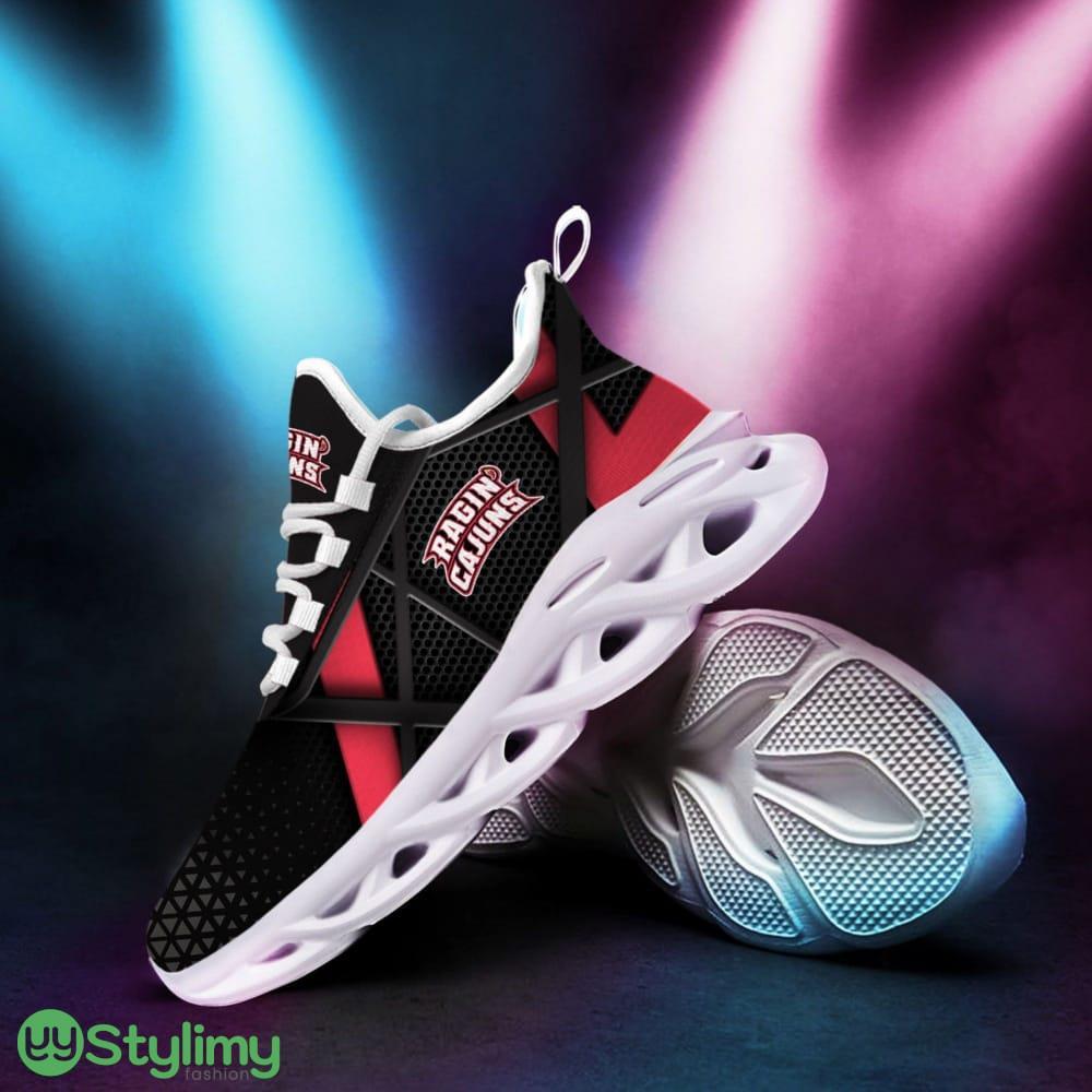Louisiana Ragin’ Cajuns Logo Pattern Custom Name 3D Max Soul Sneaker Shoes 2 Louisiana Ragin’ Cajuns Logo Pattern Custom Name 3D Max Soul Sneaker Shoes - Louisiana Ragin’ Cajuns Logo Pattern Custom Name 3D Max Soul Sneaker Shoes_2
