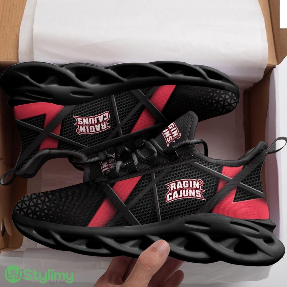 Louisiana Ragin’ Cajuns Logo Pattern Custom Name 3D Max Soul Sneaker Shoes 3 Louisiana Ragin’ Cajuns Logo Pattern Custom Name 3D Max Soul Sneaker Shoes - Louisiana Ragin’ Cajuns Logo Pattern Custom Name 3D Max Soul Sneaker Shoes_3