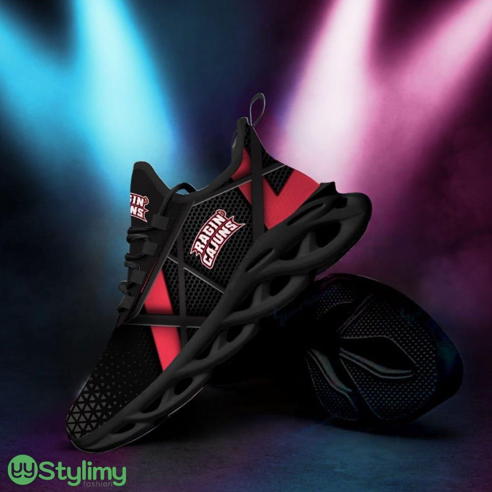 Louisiana Ragin’ Cajuns Logo Pattern Custom Name 3D Max Soul Sneaker Shoes 4 Louisiana Ragin’ Cajuns Logo Pattern Custom Name 3D Max Soul Sneaker Shoes - Louisiana Ragin’ Cajuns Logo Pattern Custom Name 3D Max Soul Sneaker Shoes_4
