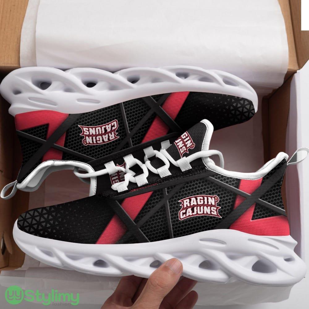Louisiana Ragin’ Cajuns Logo Pattern Custom Name 3D Max Soul Sneaker Shoes 6 Louisiana Ragin’ Cajuns Logo Pattern Custom Name 3D Max Soul Sneaker Shoes - Louisiana Ragin’ Cajuns Logo Pattern Custom Name 3D Max Soul Sneaker Shoes_1