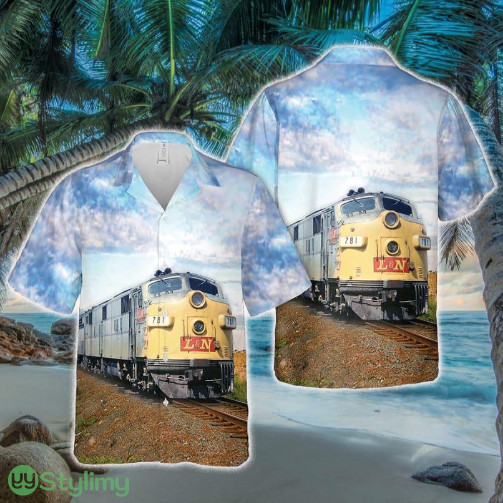 Louisville and Nashville Railroad Hawaiian Shirt 2 Louisville and Nashville Railroad Hawaiian Shirt - Louisville and Nashville Railroad Hawaiian Shirt