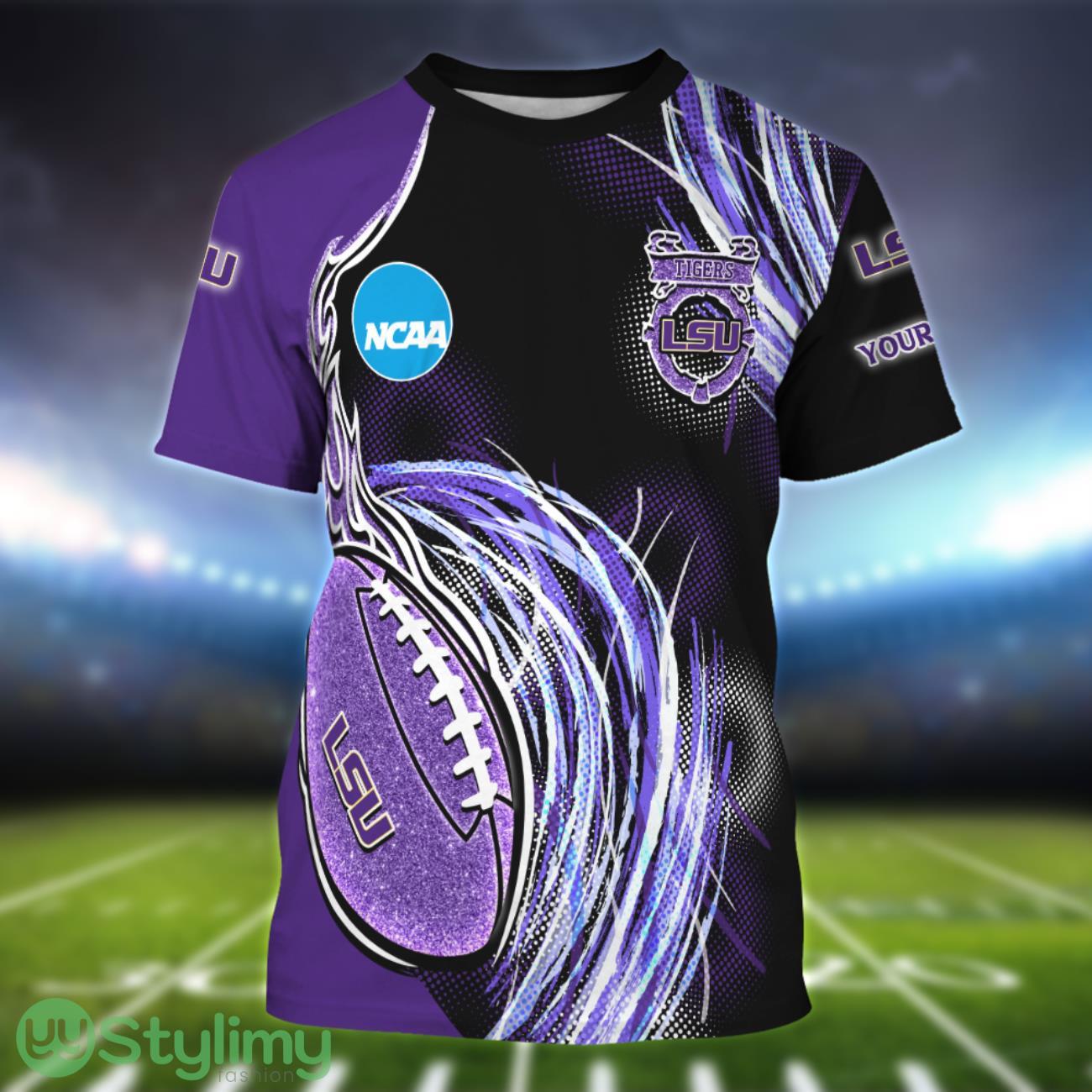 LSU TIGERS Personalized Name Sport 3D T-Shirt 2 LSU TIGERS Personalized Name Sport 3D T-Shirt Product Photo 1