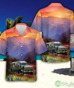 Luxembourg Army Ambulance Dingo 2 Hawaiian Shirt New Style Hawaii Shirt Product Photo 1