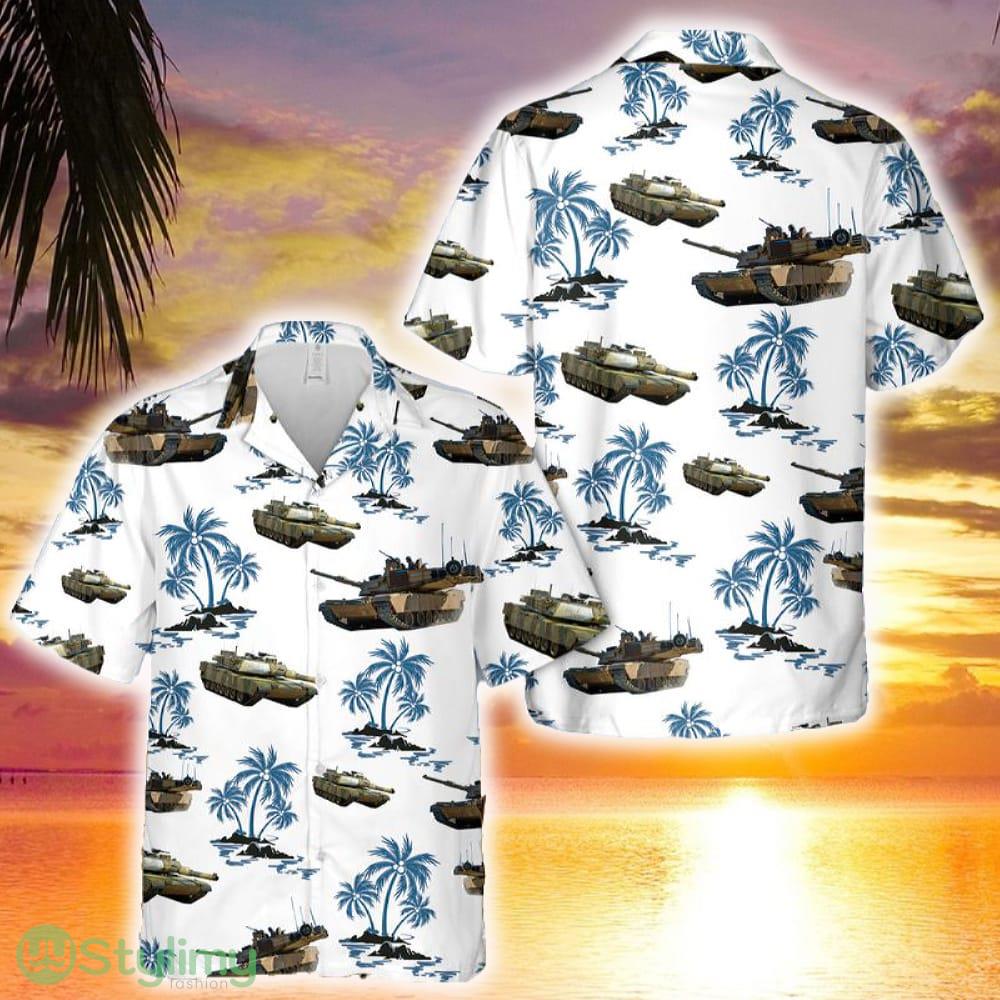 M1A2 Abrams Hawaiian Shirt 2 M1A2 Abrams Hawaiian Shirt - M1A2 Abrams Hawaiian Shirt