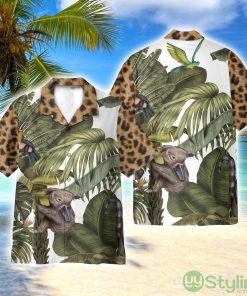 Magical Jungle With Leopard Skin 3D Printed Beach Shirt Men Women Hawaiian Shirt Product Photo 1