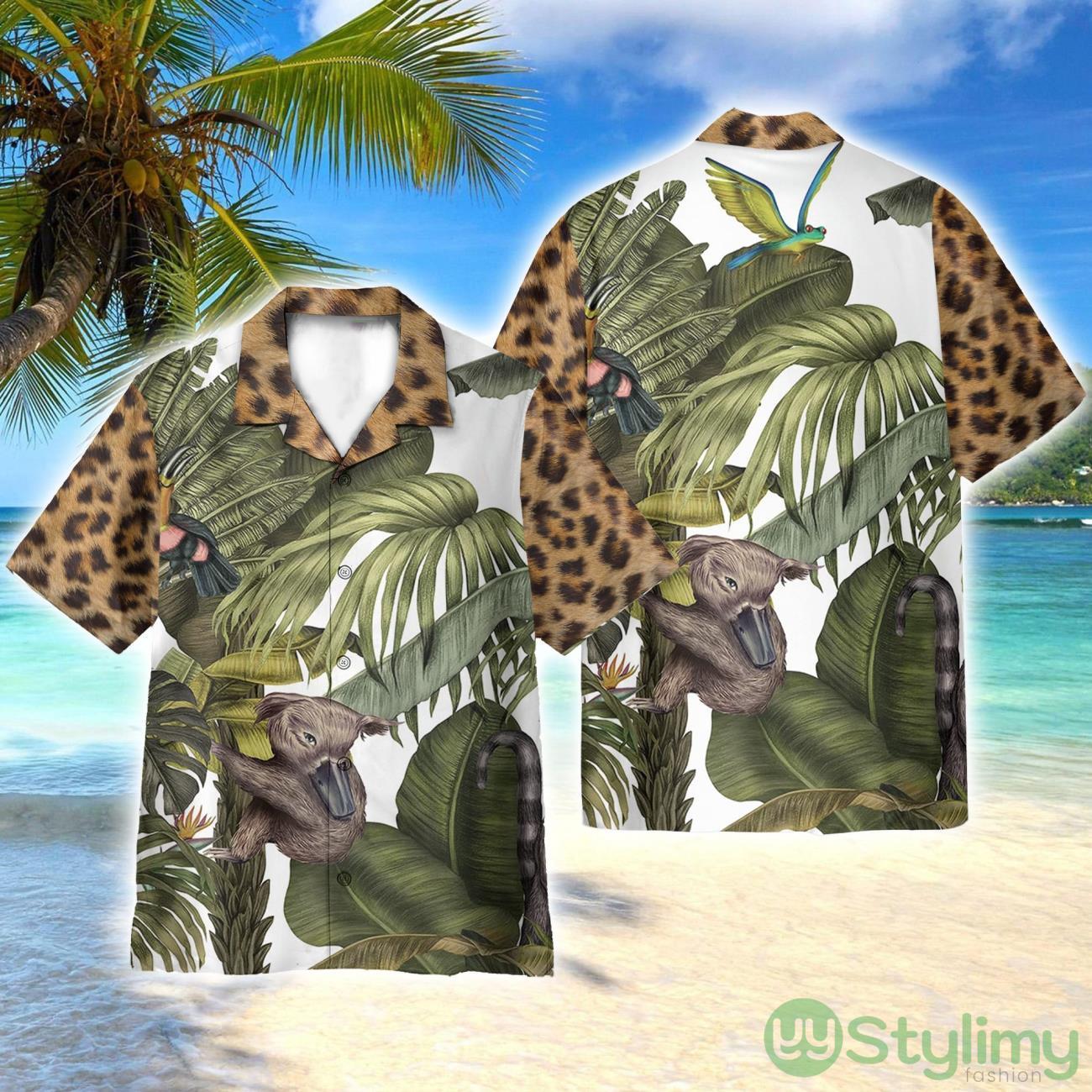 Magical Jungle With Leopard Skin 3D Printed Beach Shirt Men Women Hawaiian Shirt 2 Magical Jungle With Leopard Skin 3D Printed Beach Shirt Men Women Hawaiian Shirt Product Photo 1