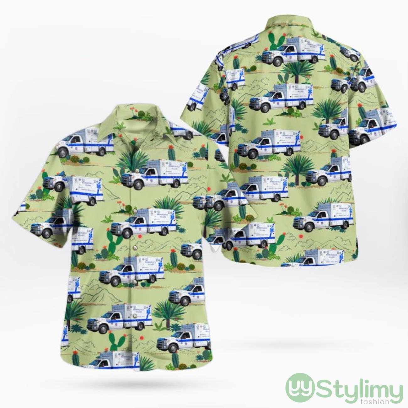 Mamaroneck, New York, Mamaroneck EMS Hawaiian Shirt 3D Short Sleeve Shirt 2 Mamaroneck, New York, Mamaroneck EMS Hawaiian Shirt 3D Short Sleeve Shirt Product Photo 1