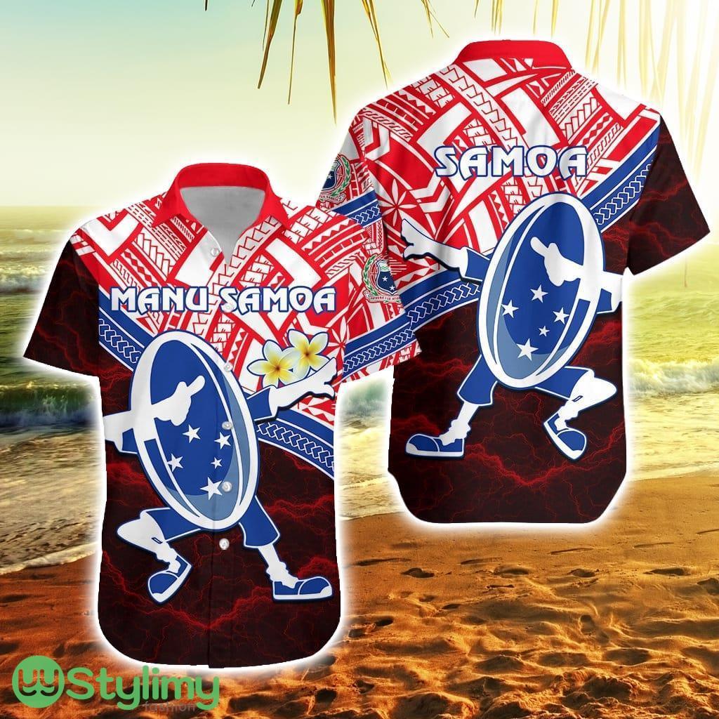 Manu Samoa Rugby Dab Trend Creative Red Hawaiian Shirt For Men And Women 2 Manu Samoa Rugby Dab Trend Creative Red Hawaiian Shirt For Men And Women Product Photo 1