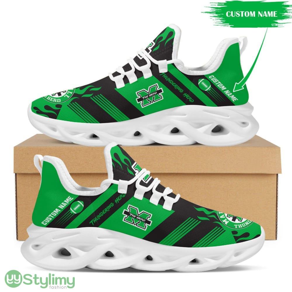 Marshall Thundering Herd Logo Custom Name Pattern 3D Max Soul Sneaker Shoes 6 Marshall Thundering Herd Logo Custom Name Pattern 3D Max Soul Sneaker Shoes - Marshall Thundering Herd Logo Custom Name Pattern 3D Max Soul Sneaker Shoes_1