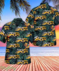 Maryland, Bay District Volunteer Fire Department 3D Hawaiian Shirt short sleeve Men And Women Shirt Product Photo 1