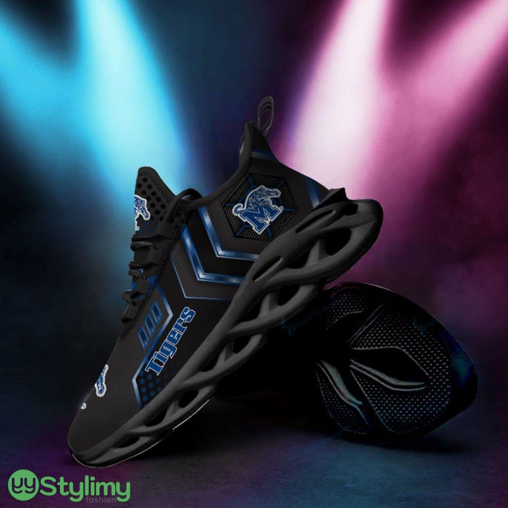 Memphis Tigers Logo Geometric Pattern Custom Name 3D Max Soul Sneaker Shoes In Black 2 Memphis Tigers Logo Geometric Pattern Custom Name 3D Max Soul Sneaker Shoes In Black - Memphis Tigers Logo Geometric Pattern Custom Name 3D Max Soul Sneaker Shoes In Black_2