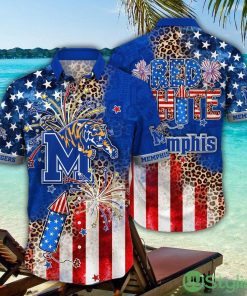 Memphis Tigers NCAA1 Hawaiian Shirt Independence Day Gift For Fans Product Photo 1
