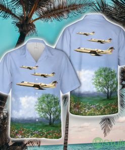 Mexican Air Force Gates Learjet 35A Hawaiian Shirt New Style Hawaii Shirt Product Photo 1
