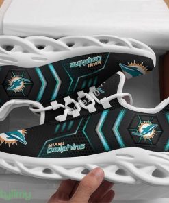 Miami Dolphins Max Soul Sneakers Effortless Men And Women Running Shoes - Miami Dolphins Max Soul Sneakers Sports Shoes_1
