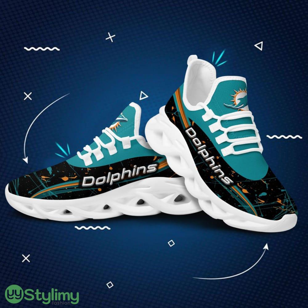Miami Dolphins Splash Colors Design Trending Max Soul Clunky Sneaker Shoes 2 Miami Dolphins Splash Colors Design Trending Max Soul Clunky Sneaker Shoes - Miami Dolphins Splash Colors Design Trending Max Soul Clunky Sneaker Football Team Fans_2
