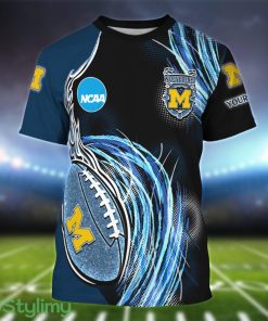 Michigan Wolverines Personalized Name Sport 3D T-Shirt Product Photo 1