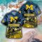 Michigan Wolverines Vacation Brand New 3D Hawaiian Shirt And Short Combo For Summer - Michigan Wolverines Hawaiian Shirt_5