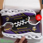 Minnesota Vikings Custom Name Max Soul Sneaker Shoes For Fan For Men Women Product Photo 4