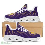 Minnesota Vikings Logo Custom Name Pattern 3D Max Soul Sneaker Shoes In Purple - Minnesota Vikings Logo Custom Name Pattern 3D Max Soul Sneaker Shoes In Purple_3