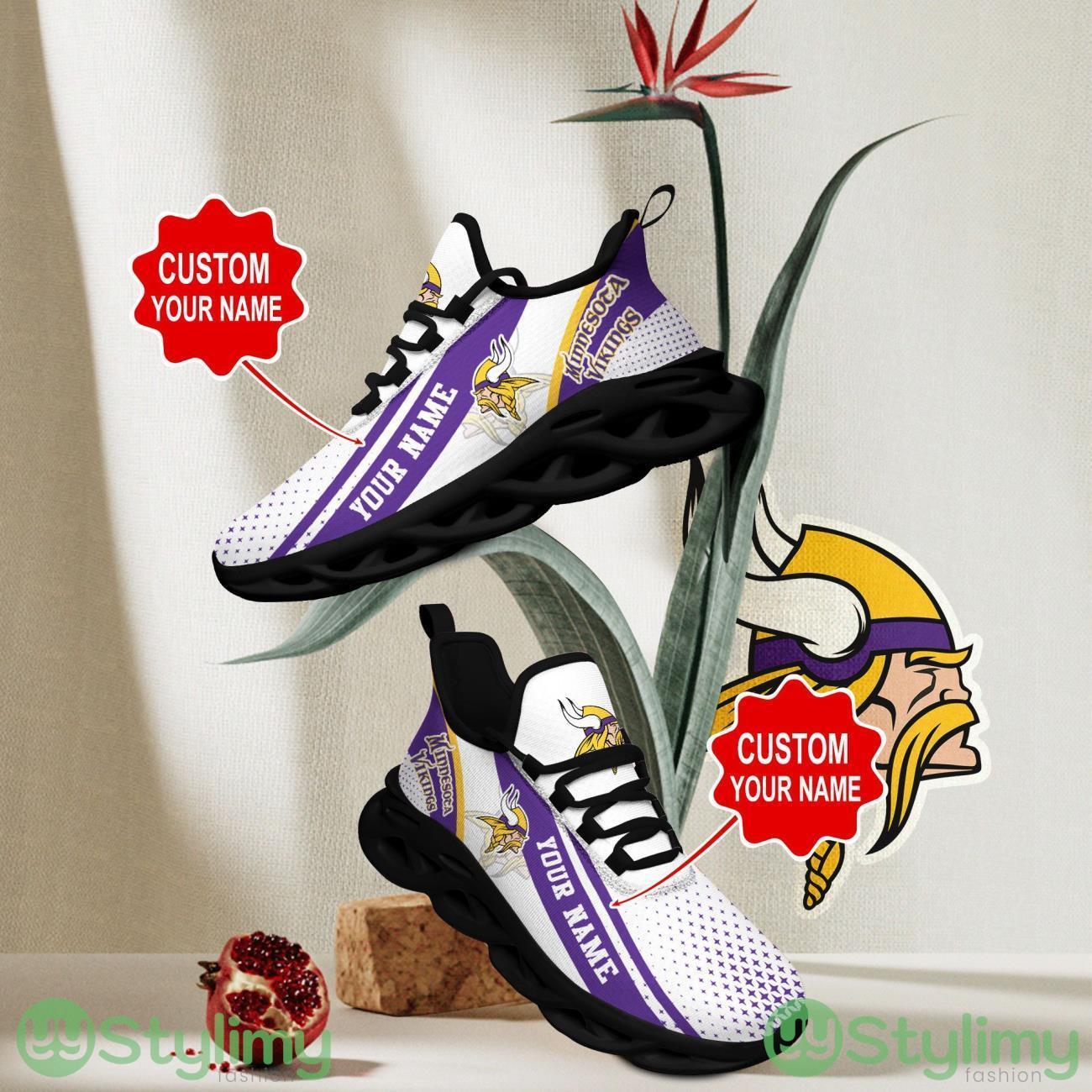 Minnesota VikingsMax Soul Shoes Football Fans Sneakers Custom Name For Men Women 3 Minnesota VikingsMax Soul Shoes Football Fans Sneakers Custom Name For Men Women Product Photo 3