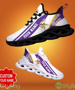 Minnesota VikingsMax Soul Shoes Football Fans Sneakers Custom Name For Men Women Product Photo 1