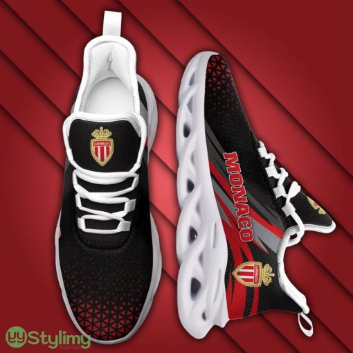 Monaco Logo Custom Name Pattern 3D Max Soul Sneaker Shoes - Monaco Logo Custom Name Pattern 3D Max Soul Sneaker Shoes_2