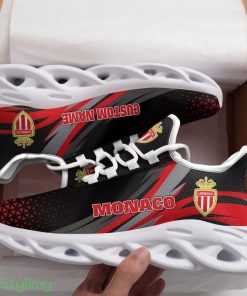 Monaco Logo Custom Name Pattern 3D Max Soul Sneaker Shoes - Monaco Logo Custom Name Pattern 3D Max Soul Sneaker Shoes_1