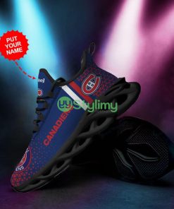 Montreal Canadiens Custom Personalized Max Soul Sneakers Running Full Printed Sports Running Shoes Product Photo 1