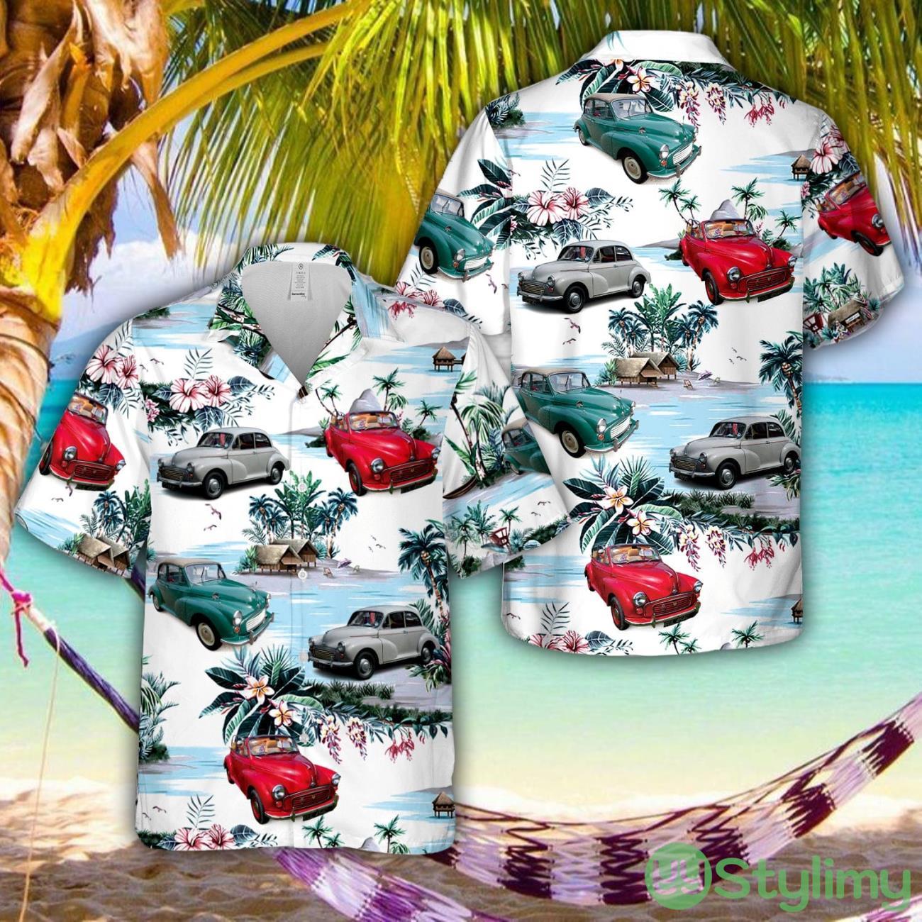 Morris Minor Convertible 1965 3D Hawaiian Shirt Style Gift For Men Women 2 Morris Minor Convertible 1965 3D Hawaiian Shirt Style Gift For Men Women Product Photo 1