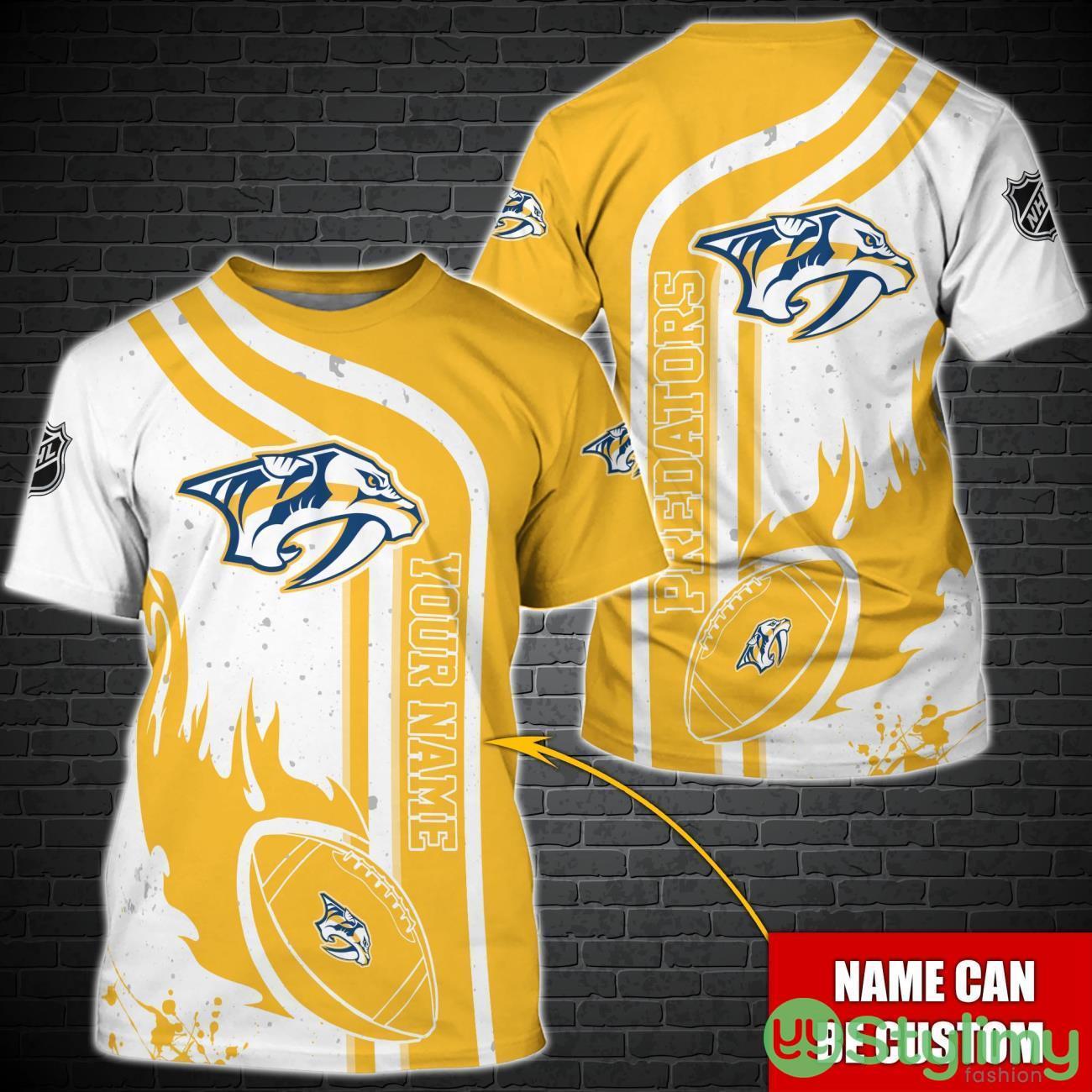 Nashville Predators NHL Custom Name Special T-Shirt For Fans 2 Nashville Predators NHL Custom Name Special T-Shirt For Fans Product Photo 1