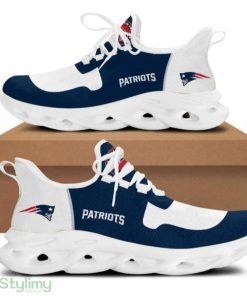 New England Patriots Max Soul Clunky Shoes Men And Women Running Shoes - New England Patriots Max Soul Clunky Shoes Sneaker_1