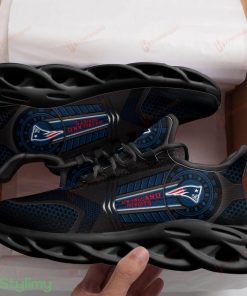New England Patriots Max Soul Shoes Curate Men And Women Running Shoes - New England Patriots Max Soul Shoes_1