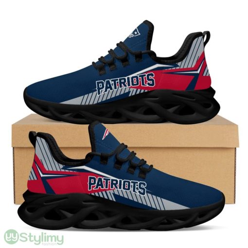 New England Patriots Max Soul Shoes Trendsetter Men And Women Running Shoes - New England Patriots Max Soul Shoes American Football Running Sports Sneakers Shoes Men Women_2