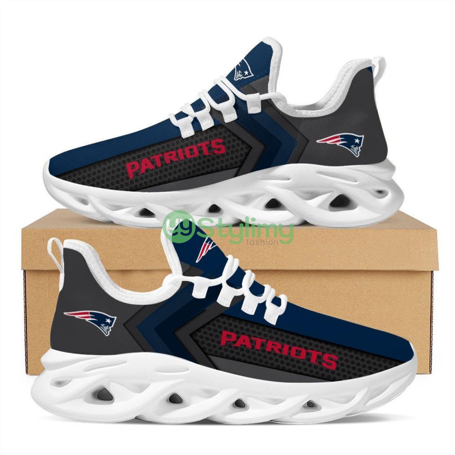 New England Patriots Max Soul Sneakers Running Full Printed Sports Running Shoes 3 New England Patriots Max Soul Sneakers Running Full Printed Sports Running Shoes Product Photo 3