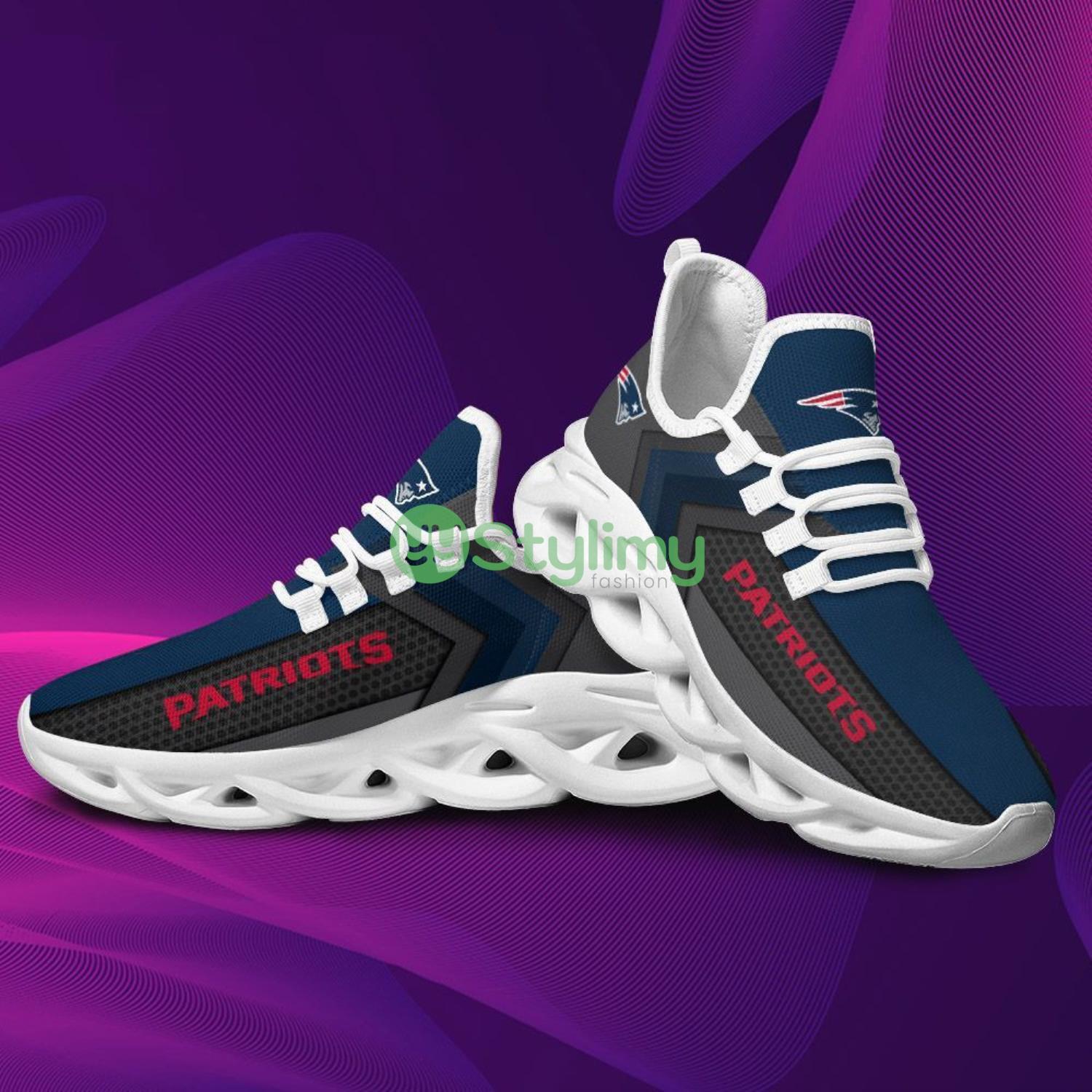 New England Patriots Max Soul Sneakers Running Full Printed Sports Running Shoes 4 New England Patriots Max Soul Sneakers Running Full Printed Sports Running Shoes Product Photo 4