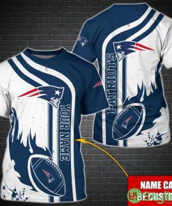 New England Patriots NFL Custom Name Special T-Shirt For Fans Product Photo 1