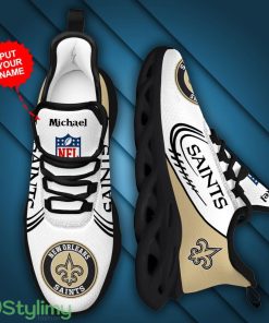 New Orleans Saints Custom Personalized Max Soul Sneakers Running Sports Shoes For Men Women Product Photo 2