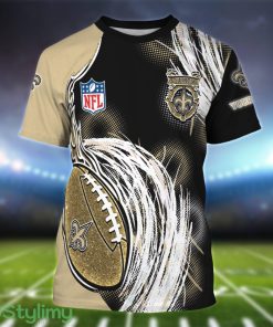 New Orleans Saints Personalized Name Sport 3D T-Shirt Product Photo 1