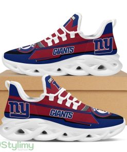 New York GiantsFootball Team Symbol Geometric Pattern Custom Name Personalized 3D All Over Print Max Soul Sneakers Product Photo 1
