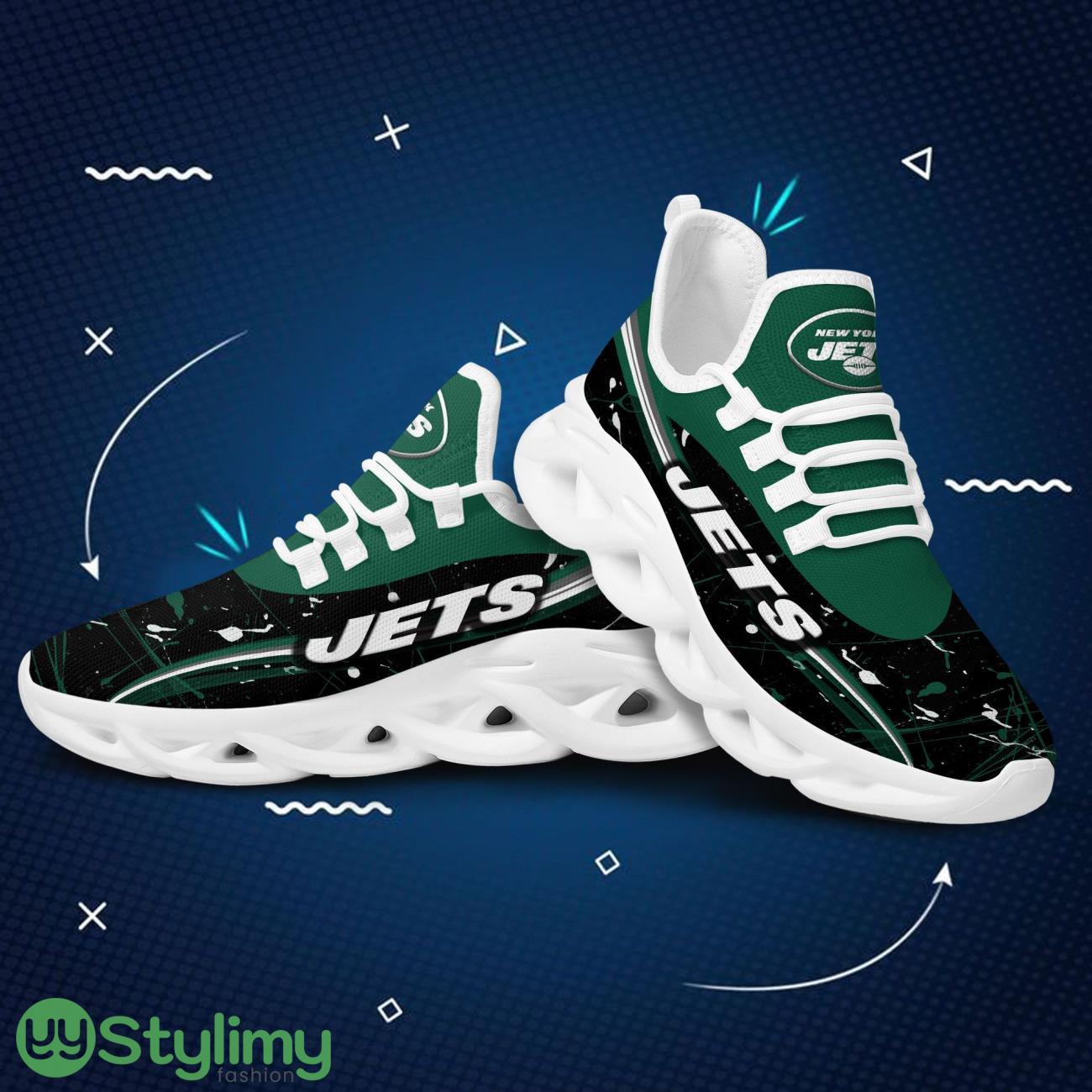 New York Jets Splash Colors Design Trending Max Soul Clunky Sneaker Shoes For Mens Womens 3 New York Jets Splash Colors Design Trending Max Soul Clunky Sneaker Shoes For Mens Womens Product Photo 3