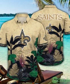 NFL New Orleans Saints Hawaii Shirt Flower Hawaiian Beach Shirt Product Photo 1