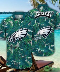 NFL Philadelphia Eagles Hawaii Shirt Flower Tropical Holiday SummerSeason Gift Product Photo 1