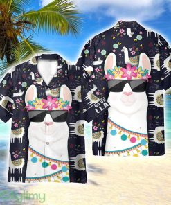 No Drama Amazing Llama 3D Hawaiian Shirt All Over Printed Product Photo 1