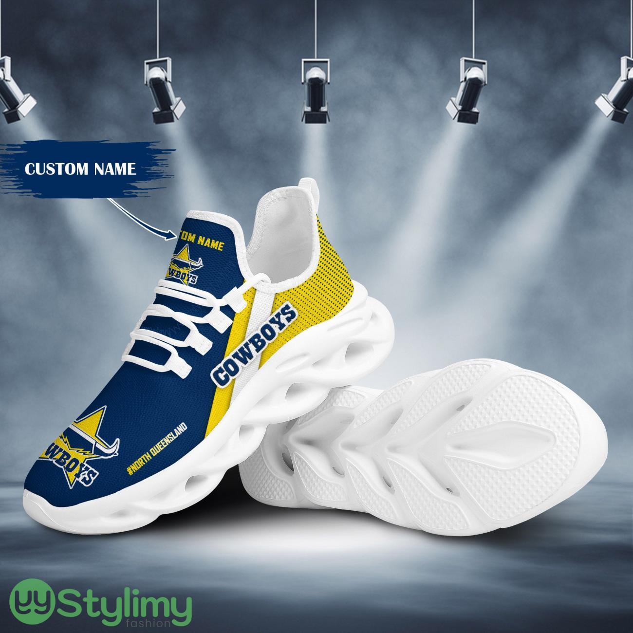 North Queensland Cowboys Custom Personalized Max Soul Sneakers Running Sports Shoes For Men Women 3 North Queensland Cowboys Custom Personalized Max Soul Sneakers Running Sports Shoes For Men Women Product Photo 3
