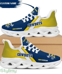 North Queensland Cowboys Custom Personalized Max Soul Sneakers Running Sports Shoes For Men Women Product Photo 1