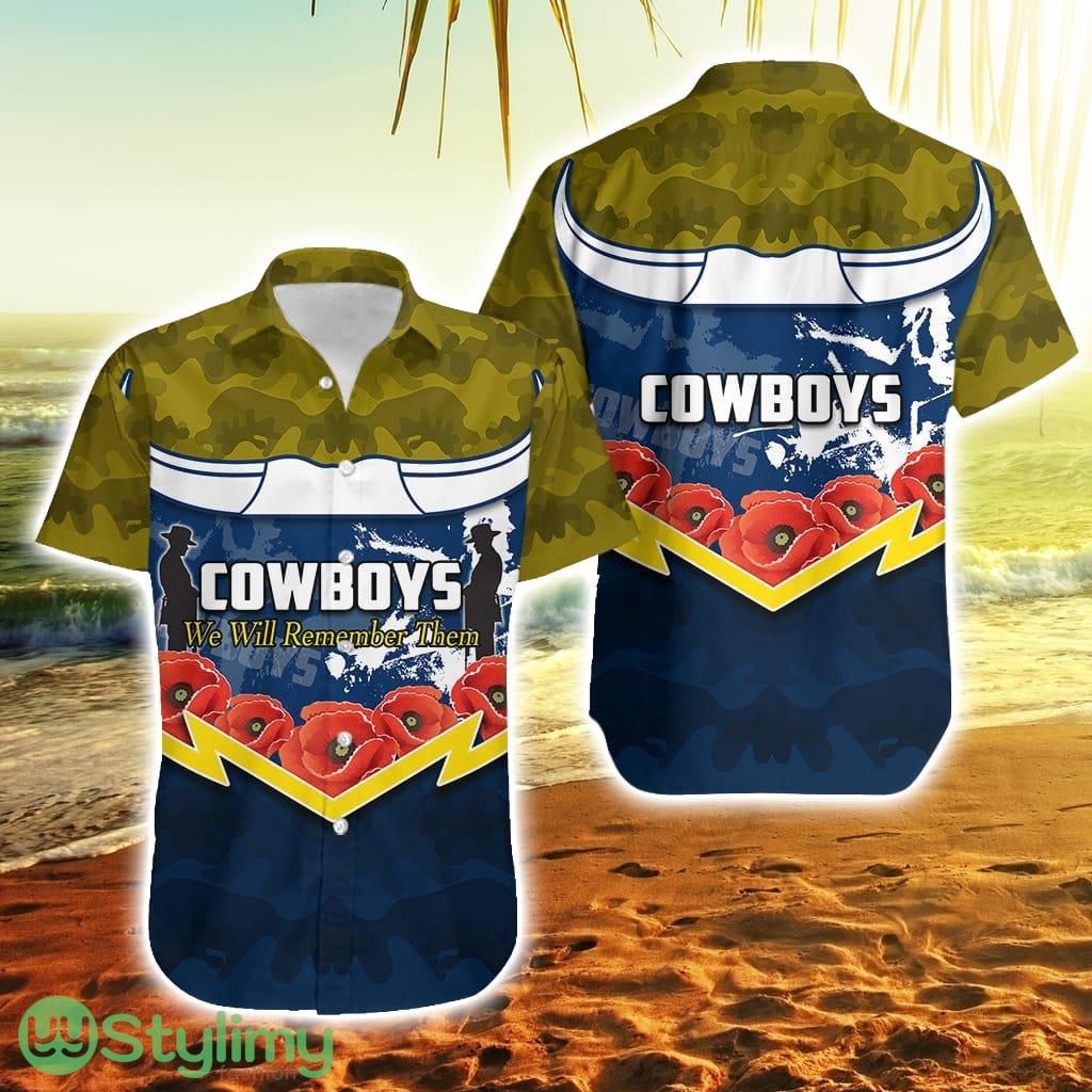 North Queensland Cowboys We Will Remember Them Hawaiian Shirt For Men And Women 2 North Queensland Cowboys We Will Remember Them Hawaiian Shirt For Men And Women Product Photo 1